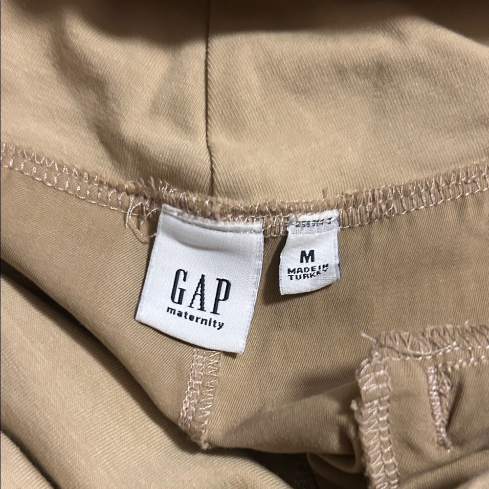 GAP Maternity Straight Leg Pants - Tan - Picture 3 of 4